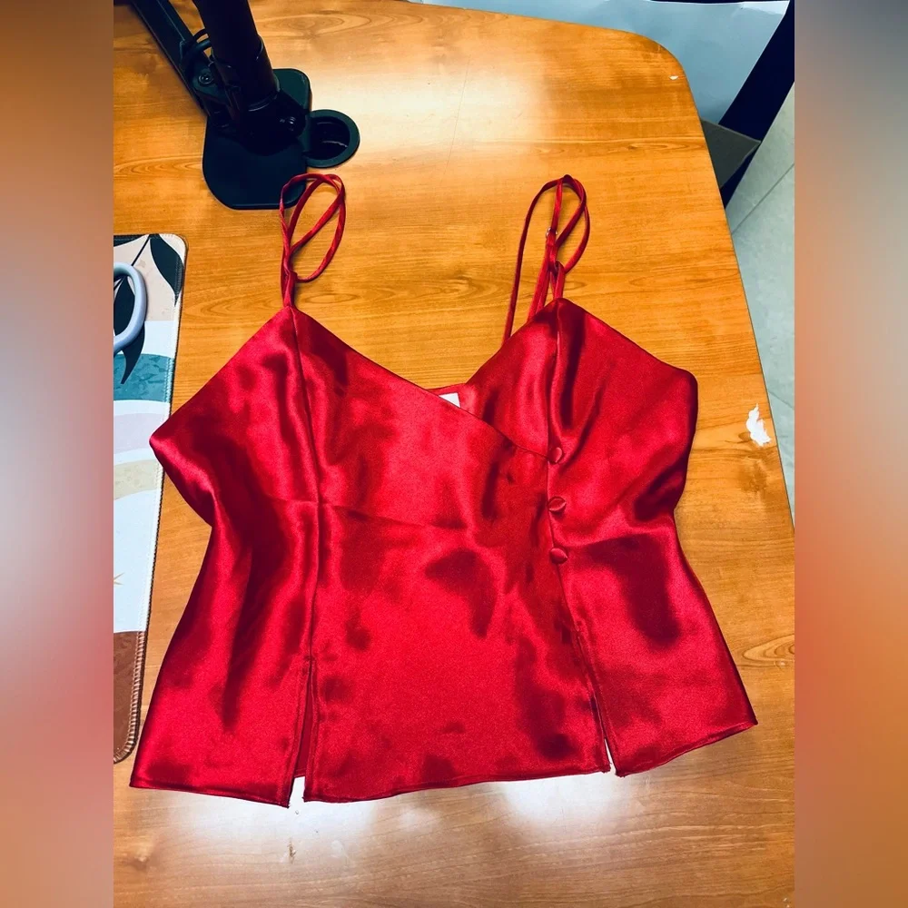 Vintage 90s Frederick’s of‎ Hollywood Red Lingerie Set – Size S
